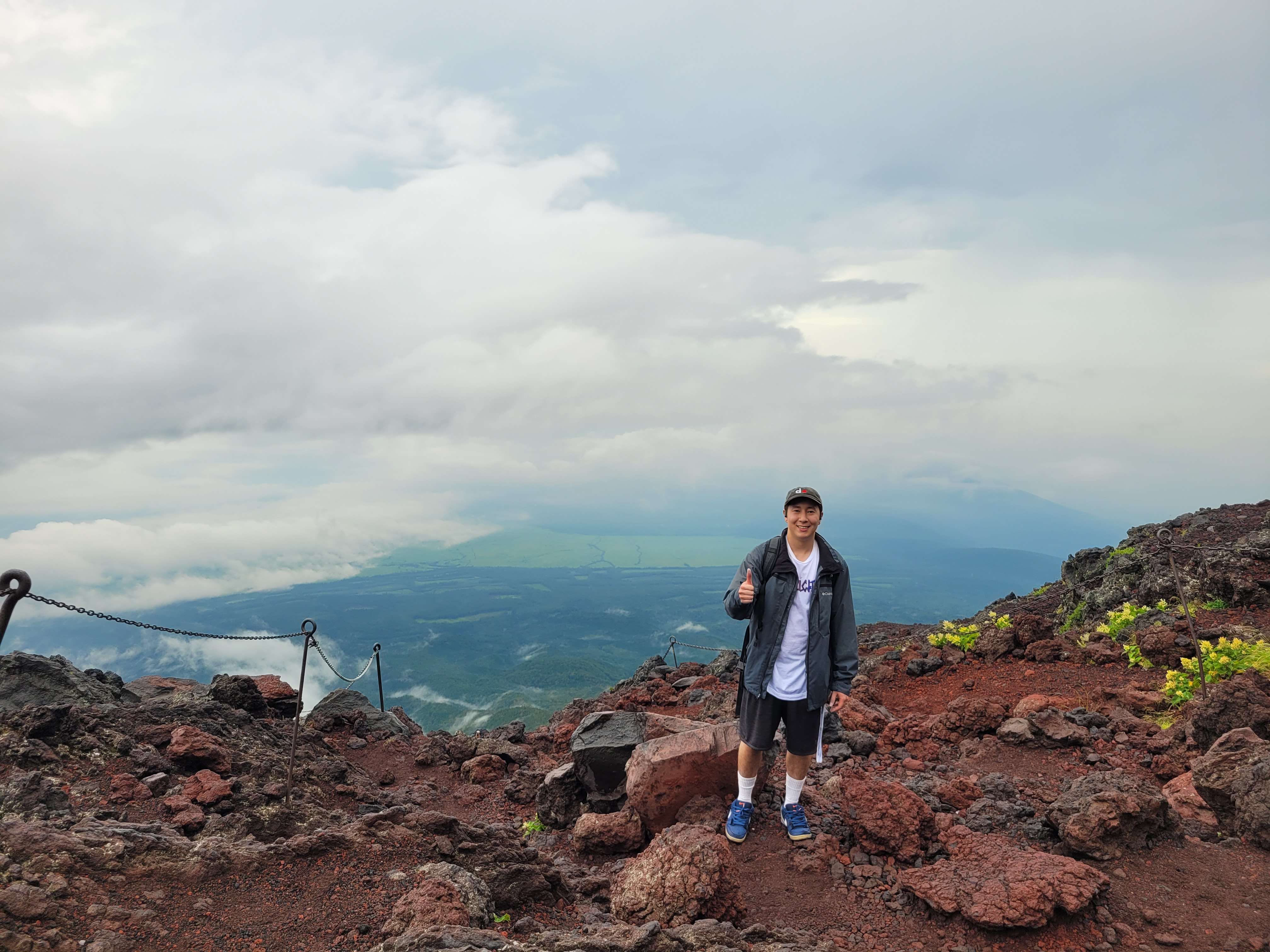 Japan, 2024 - Climbing Mt. Fuji, kinda wet
